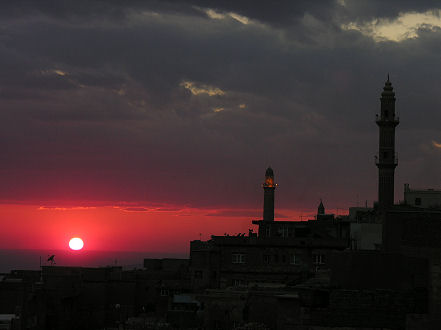 Iraq sunset